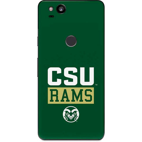 Colorado State University CSU Rams Google Pixel 2 Skin